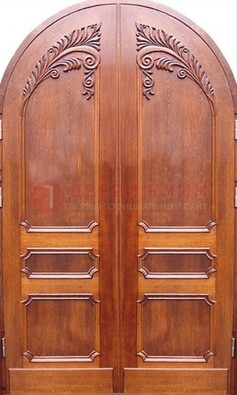 Металлическая арочная дверь ДА-9 в салон красоты в Липецке