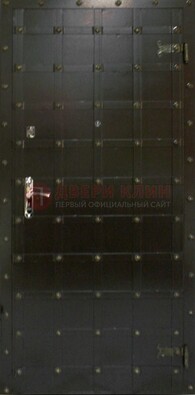 Офисная дверь с ковкой и порошковым покрытием ДК-6 в Липецке