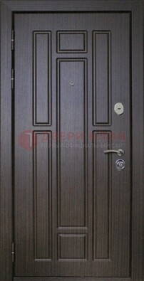 Одностворчатая входная дверь с накладкой МДФ ДМ-131 в Липецке