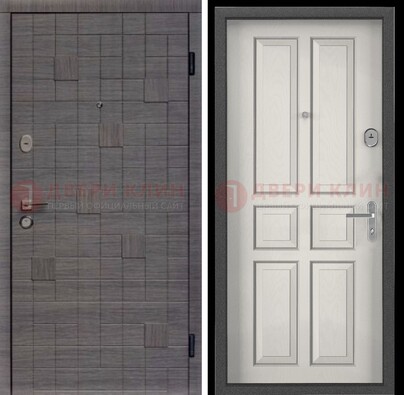Cтальная дверь в квартиру с МДФ ДМ-488 в Самаре