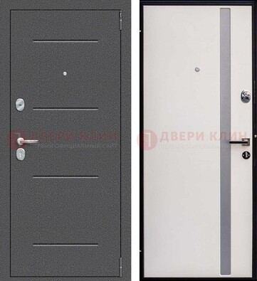 Железная дверь с порошковым напылением Медный антик и МДФ ДП-212 в Екатеринбурге