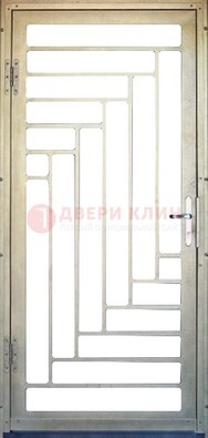 Железная решетчатая дверь с узором ДР-41 в Липецке
