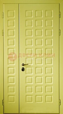 Салатовая тамбурная дверь ДТМ-28 в Липецке