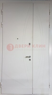 Белая тамбурная дверь ДТМ-31 в Липецке