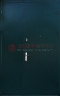 Черная тамбурная дверь ДТМ-36 в Липецке